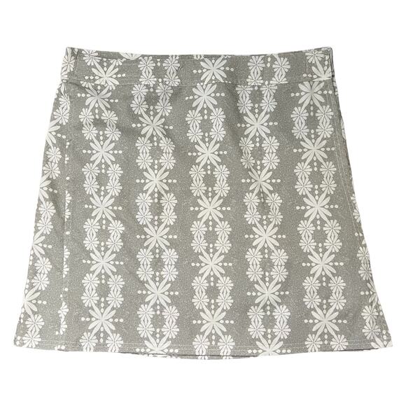 Ripskirt Hawaii Adjustable Hook & Loop Wrap Skirt Large Women’s Gray White - Picture 1 of 5